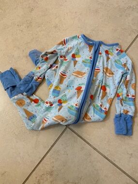 Little Sleepies Blueberry Ice Cream Social 3-6 months